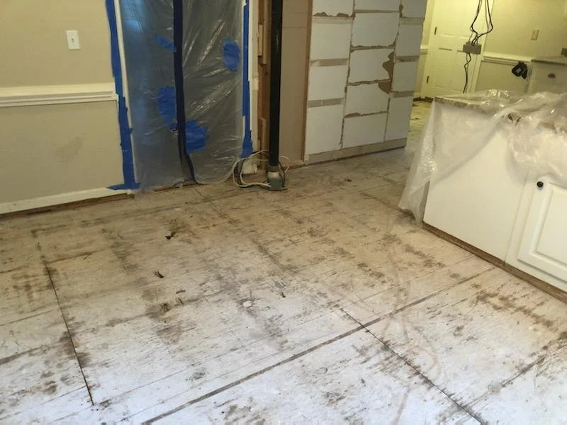 Tile installation, Apex NC.